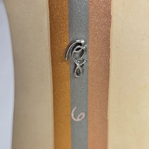 NWT Sam Edelman Women's Yaro White Leather Sandals Heels - Picture 6 of 8